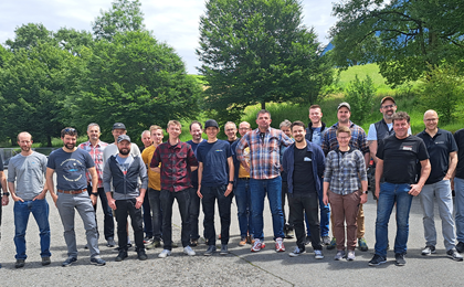 Insgesamt nahmen 19 Leute am diesjährigen Elektroseminar der Frey Stans und der VTK teil.